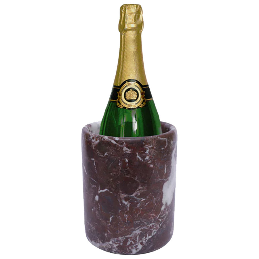 Marble Wine Chiller - Premium Wine Chiller Bucket - Perfect Wine Bottle holder - Multipurpose Utensil Holder