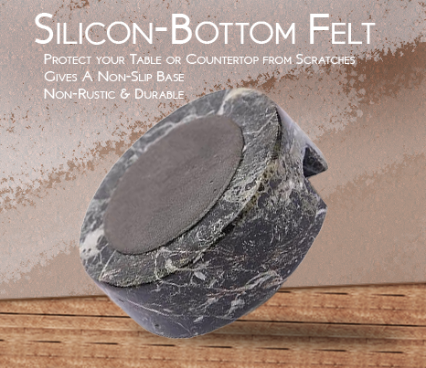 Marble Mobile Holder - Black Zebra