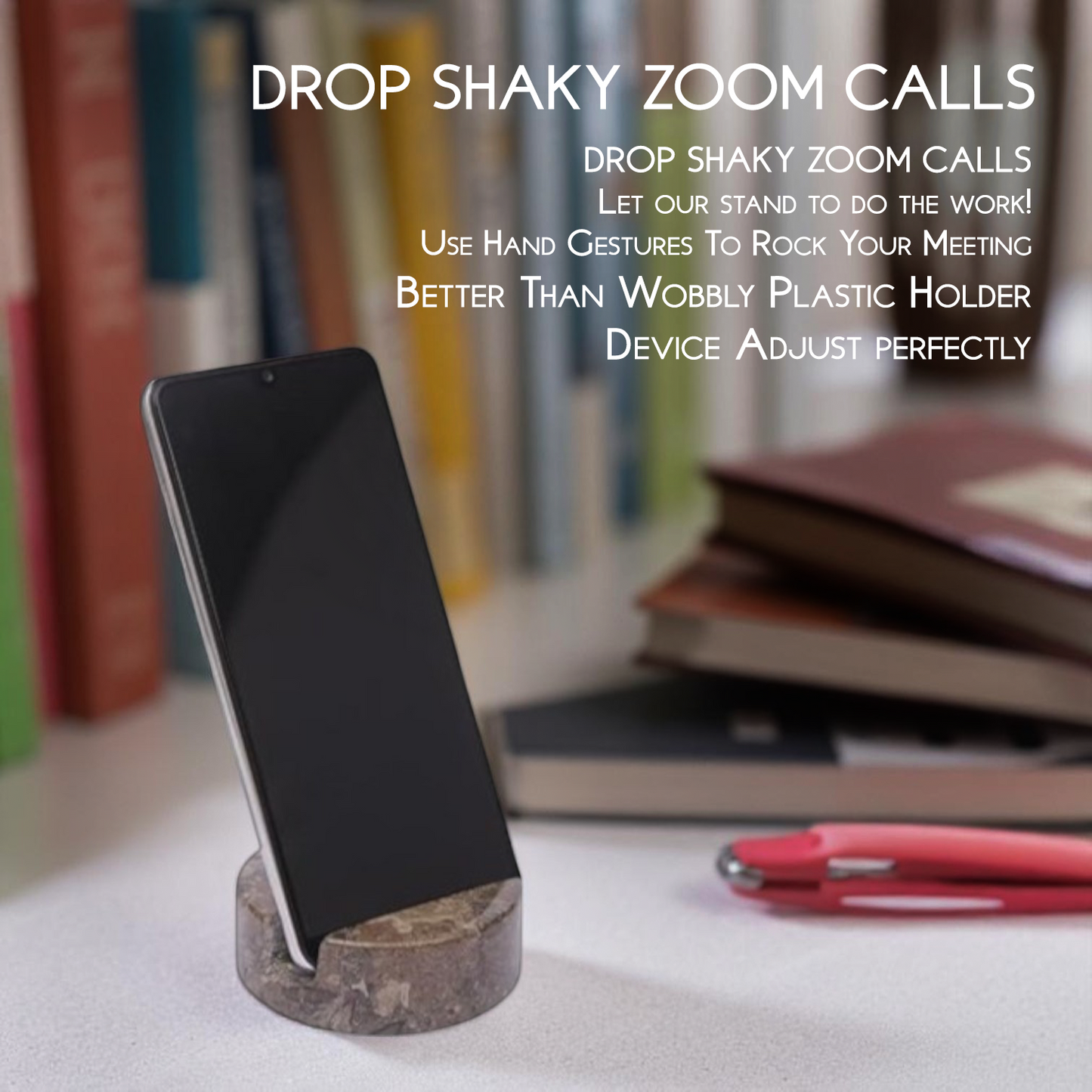 Marble Mobile Holder - Oceanic