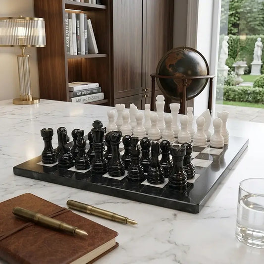 Handmade 12 Inch Chess Set