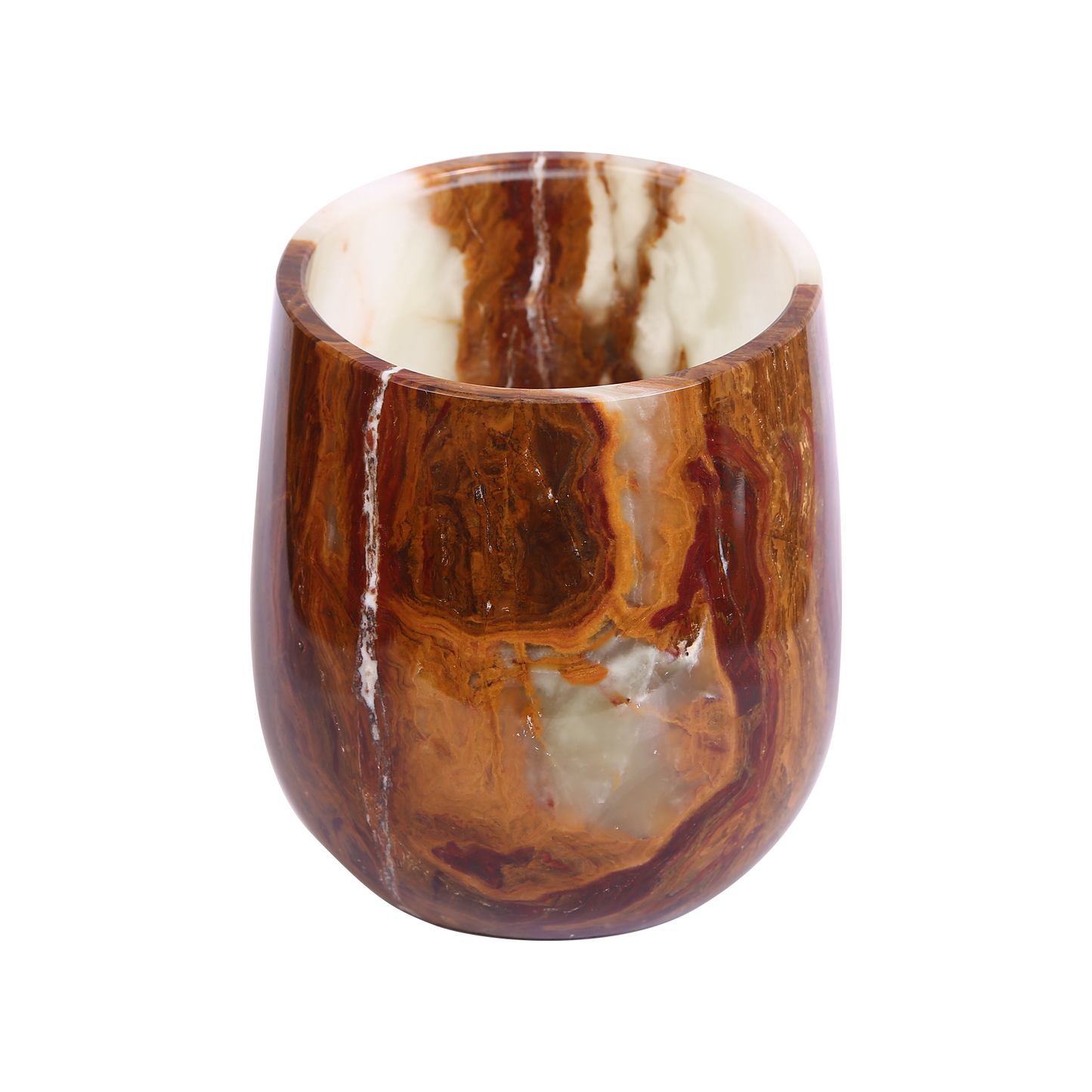 Marble Wine Chiller - Premium Wine Chiller Bucket - Perfect Wine Bottle holder - Multipurpose Utensil Holder