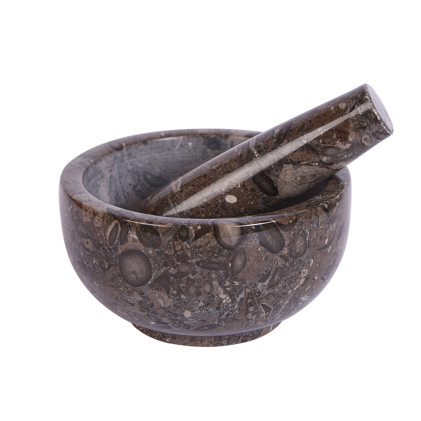 Exquisite Marble Mortar and Pestle Set (5 inch)- Your Ultimate Kitchen Essential for Grinding Spices, Making Guacamole, Salsa, Pesto, and Crushing Pills