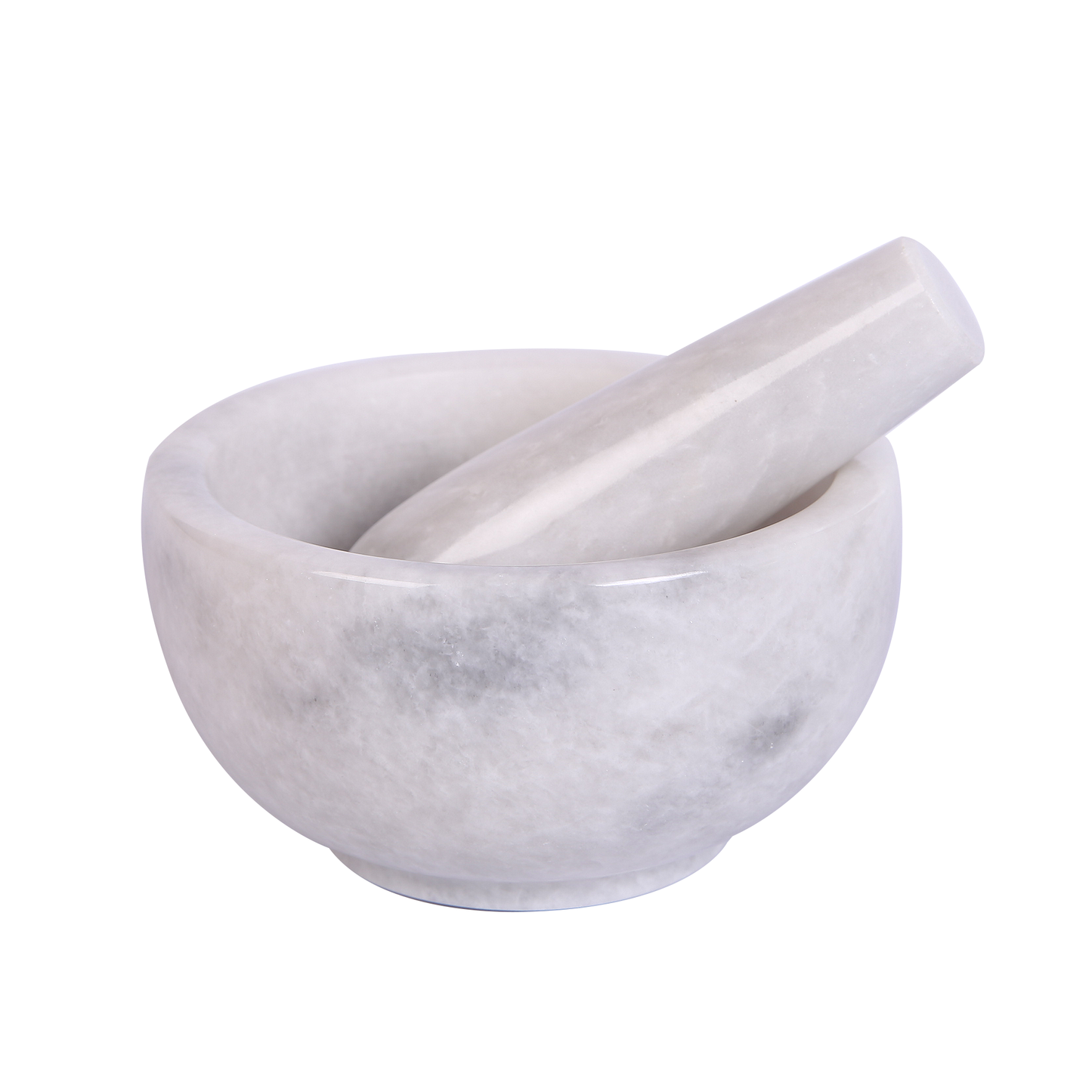 Exquisite Marble Mortar and Pestle Set (5 inch)- Your Ultimate Kitchen Essential for Grinding Spices, Making Guacamole, Salsa, Pesto, and Crushing Pills