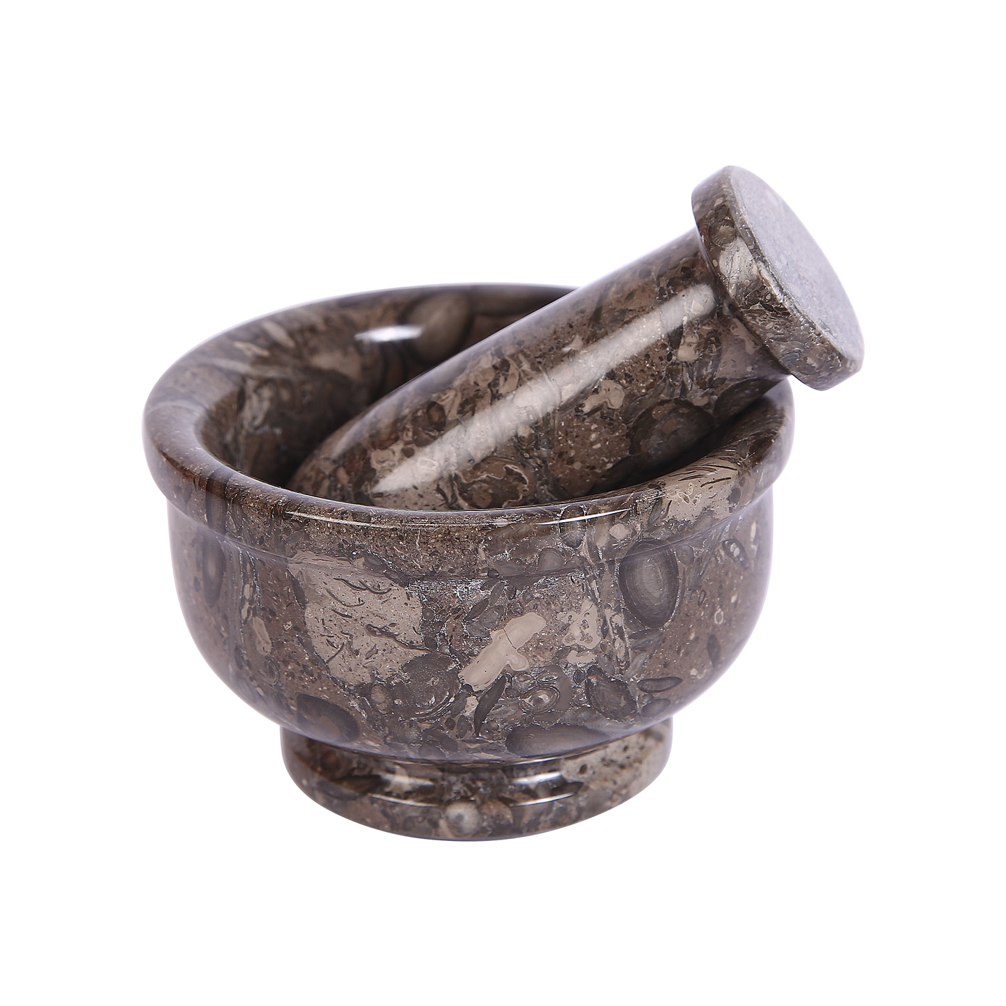 Exquisite Marble Mortar and Pestle Set (4 inches) - Your Ultimate Kitchen Essential for Grinding Spices, Making Guacamole, Salsa, Pesto, and Crushing Pills