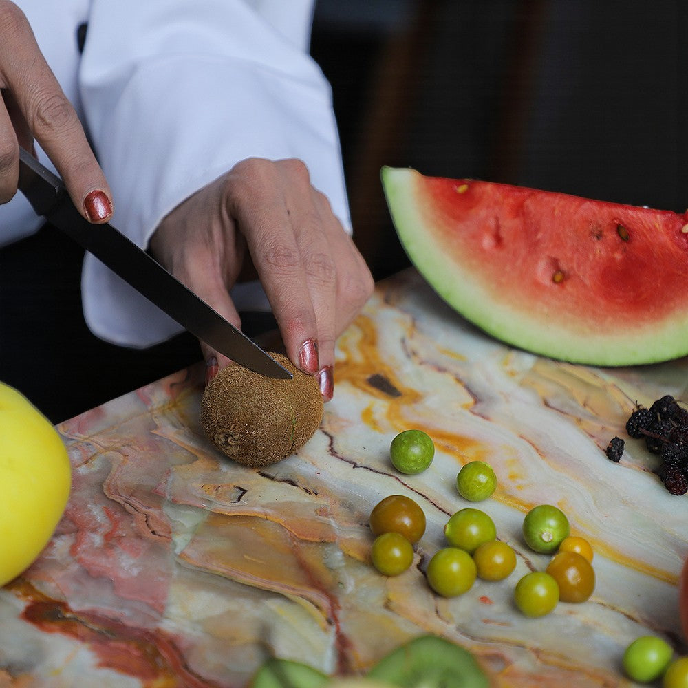 Marble Cutting Board - Green