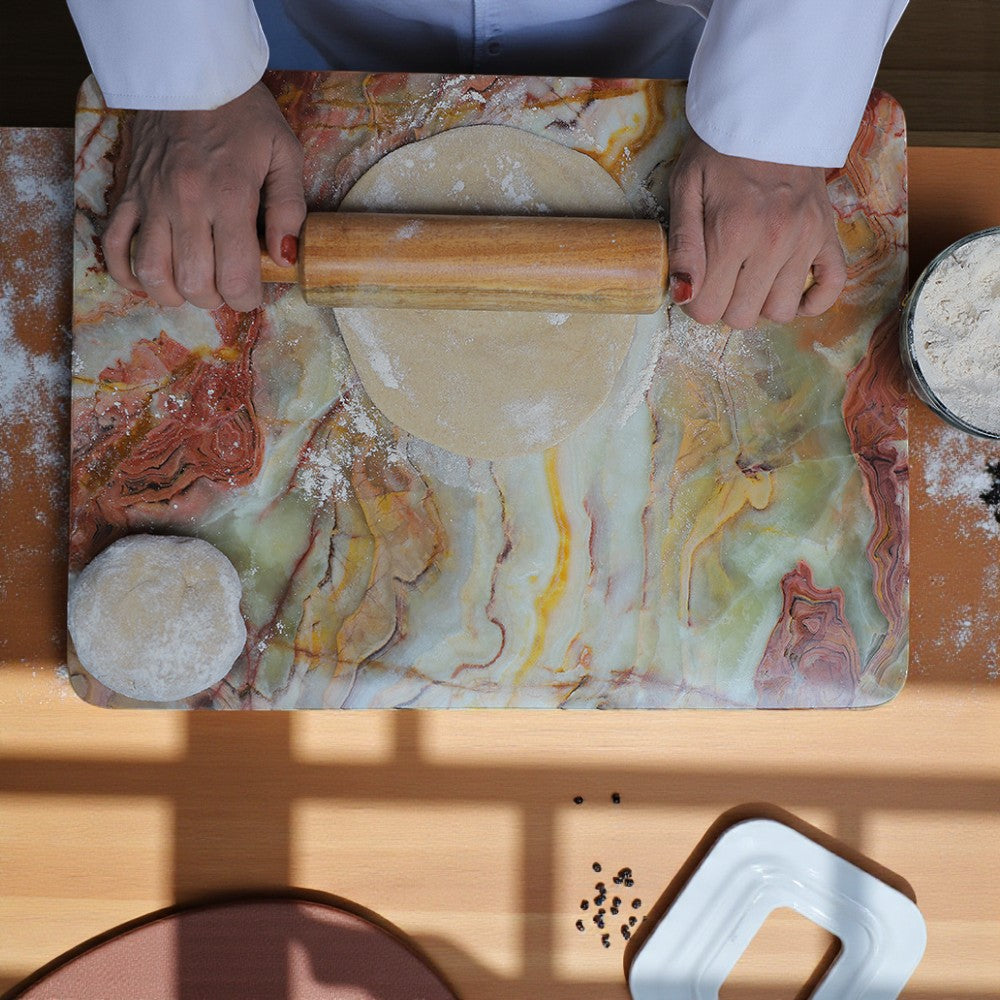 Marble Cutting Board - Green