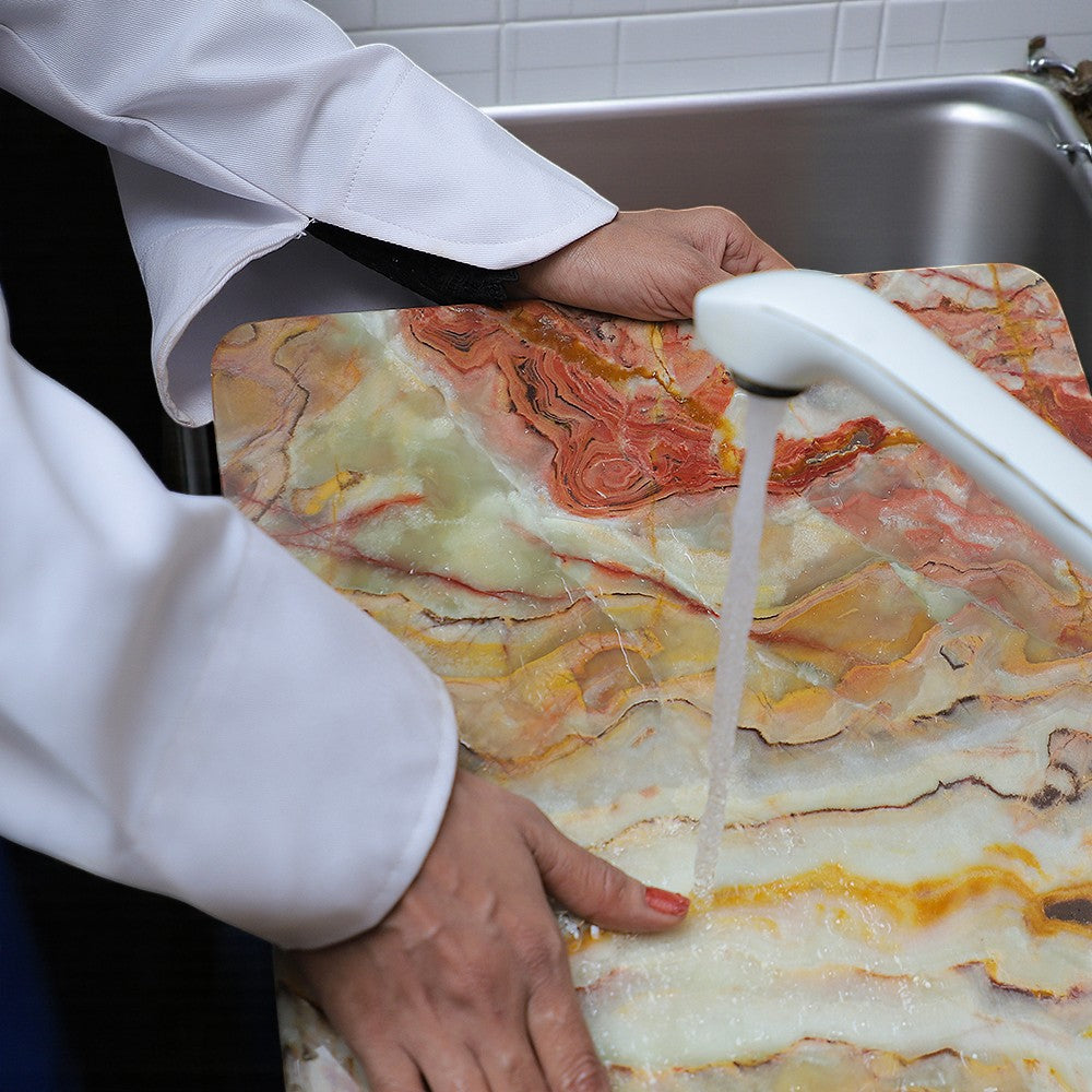 Marble Cutting Board - Green