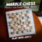 Marble Hives Luxury Handmade Marble Chess Set –  White and Green
