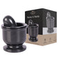 Exquisite Marble Mortar and Pestle Set (2.5 inch) - Your Ultimate Kitchen Essential for Grinding Spices, Making Guacamole, Salsa, Pesto, and Crushing Pills