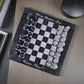 12 Inch Black & White Chess Set