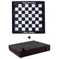 12 Inch Black & White Handmade Chess Set