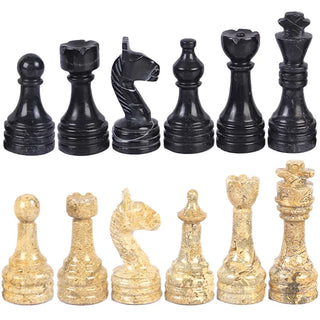 black chess piece
