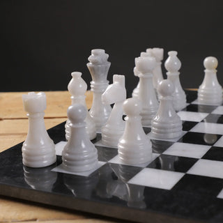 fancy marble chess set