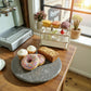 Marble Lazy Susan 16 Inch Grey