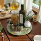 Marble Lazy Susan 16 Inch Onyx Green