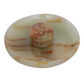 Marble Incense Holder, 9-Holes for Sticks, Incense Ash Catcher Tray, Natural Marble Aromatherapy Ornament, and Handmade Room Decor Meditation Accessories
