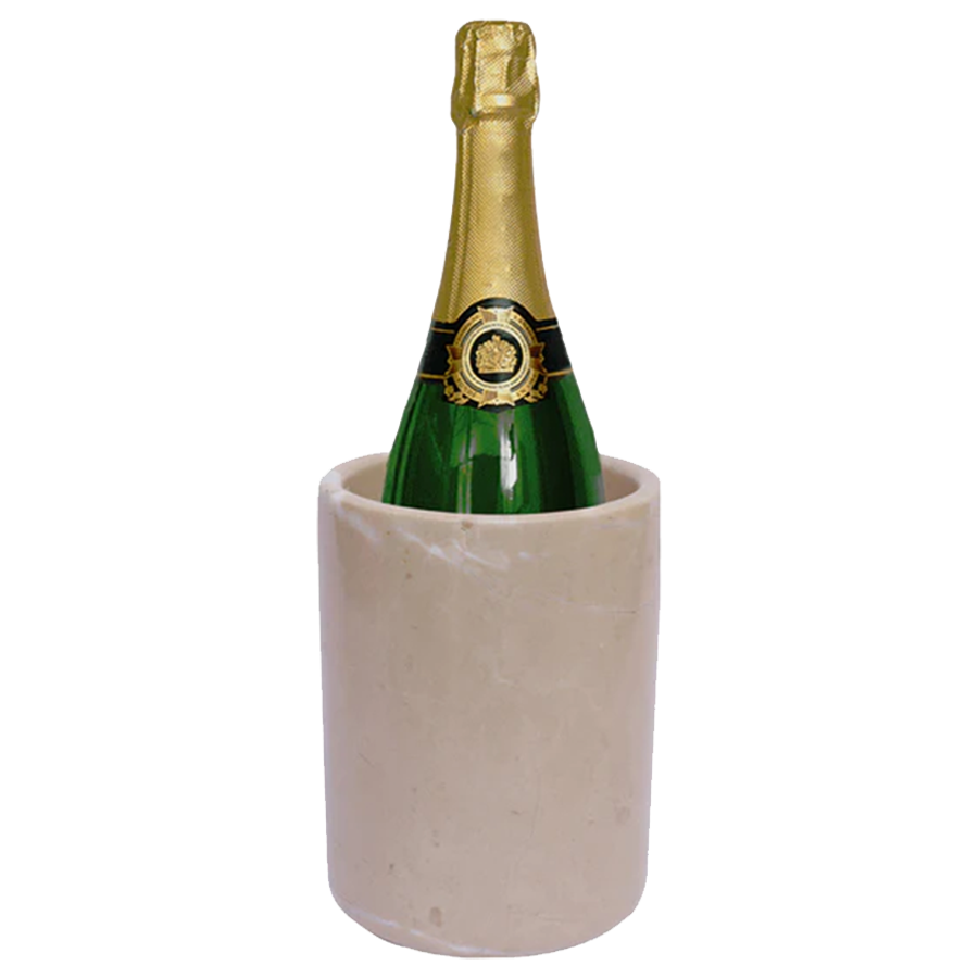 Marble Wine Chiller - Premium Wine Chiller Bucket - Perfect Wine Bottle holder - Multipurpose Utensil Holder