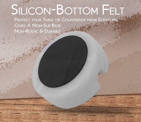 Marble Mobile Holder - White