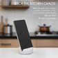 Marble Mobile Holder - White