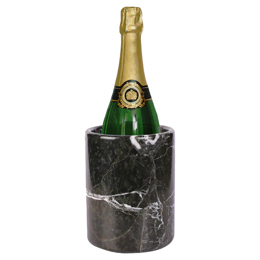 Marble Wine Chiller - Premium Wine Chiller Bucket - Perfect Wine Bottle holder - Multipurpose Utensil Holder