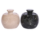 Marble Salt Cellar with Lid- Pack of 2 Marble Salt and Pepper Bowls- Salt Holder with Lid to Put Salt, Paprika, Pepper, and Spice