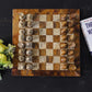 15 Inch Red and Coral Fancy Chess Set