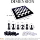 Marble Hives Luxury Handmade Marble Chess Set – Black and White