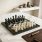 Black & Onyx Marble Chess Set