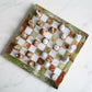 Green Onyx White Handmade Marble Chess Set