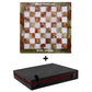 Green Onyx  White  Marble Chess Set