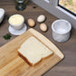Marble Butter Crock With Lid Perfect Butter Keeper Crock- White