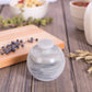 Marble Salt Cellar with Lid- Pack of 2 White and Black
