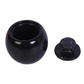 Marble Salt Cellar with Lid- Pack of 2 Marble Salt and Pepper Bowls- Salt Holder with Lid to Put Salt, Paprika, Pepper, and Spice