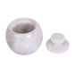 Marble Salt Cellar with Lid- Pack of 2 Marble Salt and Pepper Bowls- Salt Holder with Lid to Put Salt, Paprika, Pepper, and Spice