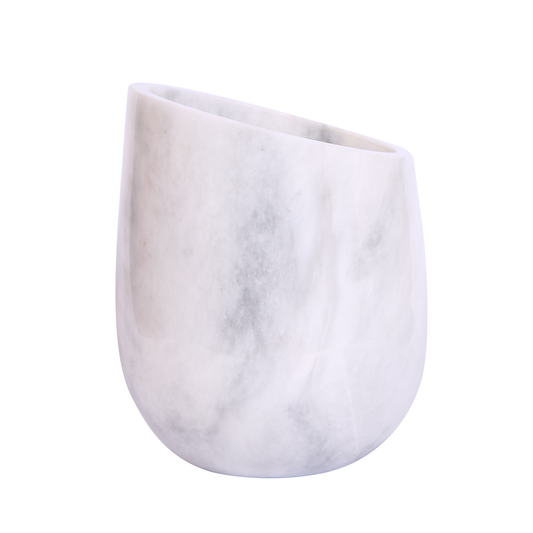 Marble Wine Chiller - Premium Wine Chiller Bucket - Perfect Wine Bottle holder - Multipurpose Utensil Holder