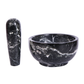 Exquisite Marble Mortar and Pestle Set (5 inch)- Your Ultimate Kitchen Essential for Grinding Spices, Making Guacamole, Salsa, Pesto, and Crushing Pills