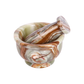 Exquisite Marble Mortar and Pestle Set (4 inches) - Your Ultimate Kitchen Essential for Grinding Spices, Making Guacamole, Salsa, Pesto, and Crushing Pills