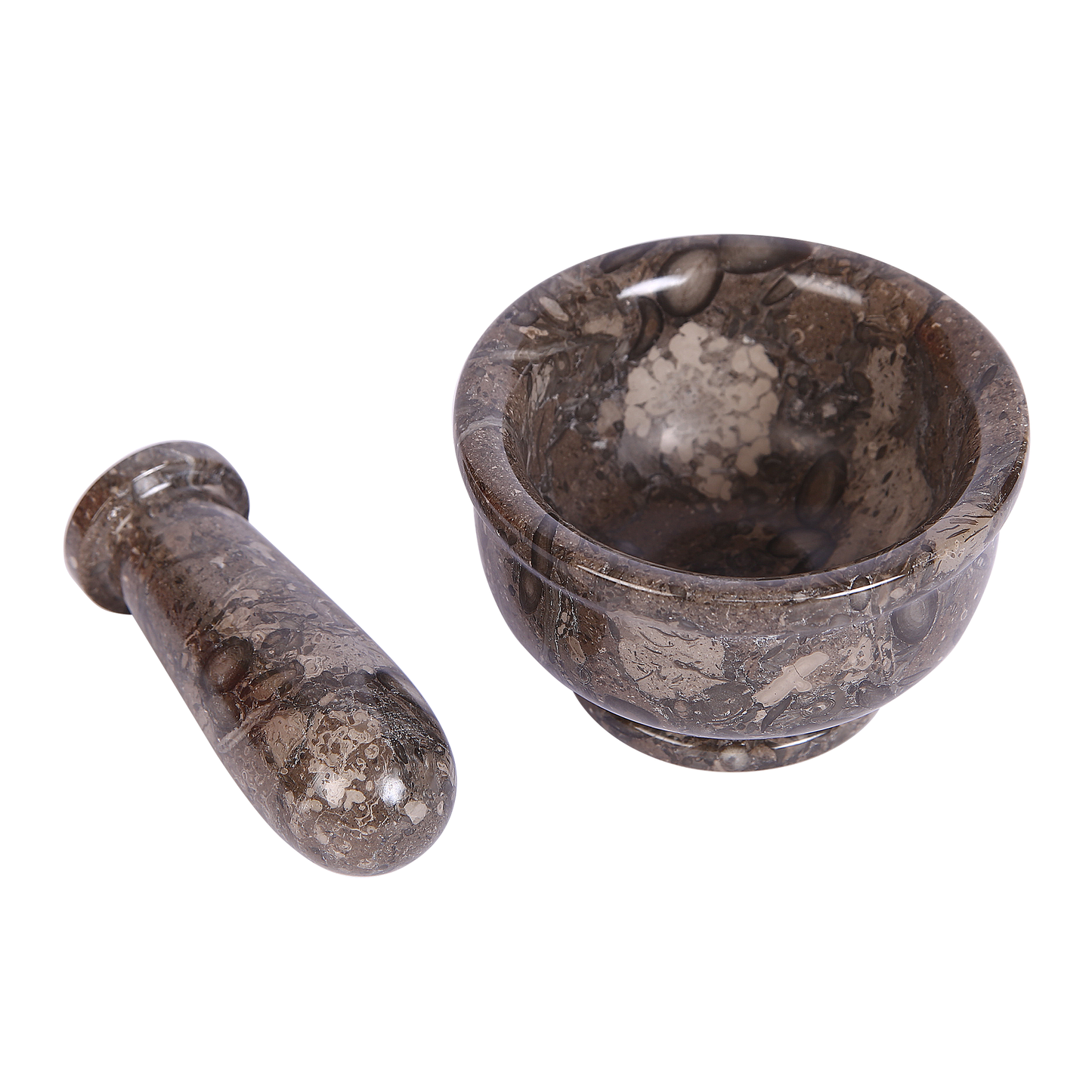 Exquisite Marble Mortar and Pestle Set (4 inches) - Your Ultimate Kitchen Essential for Grinding Spices, Making Guacamole, Salsa, Pesto, and Crushing Pills