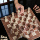 Marble Hives Luxury Handmade Marble Chess Set -Marina and Verona -10 Inch