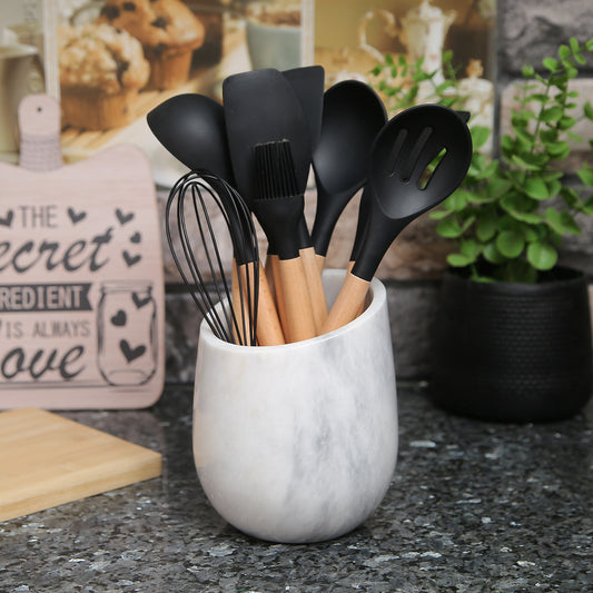 Marble Wine Chiller - Premium Wine Chiller Bucket - Perfect Wine Bottle holder - Multipurpose Utensil Holder
