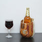 Marble Wine Chiller - Premium Wine Chiller Bucket - Perfect Wine Bottle holder - Multipurpose Utensil Holder