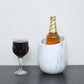 Marble Wine Chiller - Premium Wine Chiller Bucket - Perfect Wine Bottle holder - Multipurpose Utensil Holder