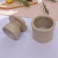 Marble Butter Crock With Lid Perfect Butter Keeper Crock- Beige