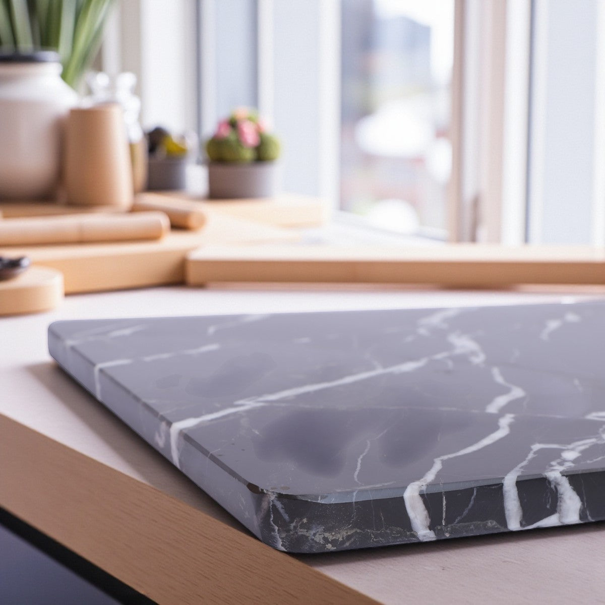 Marble Cutting Board - Black