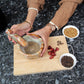 Exquisite Marble Mortar and Pestle Set (5 inch)- Your Ultimate Kitchen Essential for Grinding Spices, Making Guacamole, Salsa, Pesto, and Crushing Pills