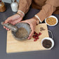 Marble Mortar and Pestle Set (5 inch) Grey