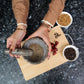 Exquisite Marble Mortar and Pestle Set (5 inch)- Your Ultimate Kitchen Essential for Grinding Spices, Making Guacamole, Salsa, Pesto, and Crushing Pills