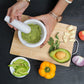Exquisite Marble Mortar and Pestle Set (5 inch)- Your Ultimate Kitchen Essential for Grinding Spices, Making Guacamole, Salsa, Pesto, and Crushing Pills