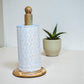 Marble Paper Towel Holder - Onyx Green