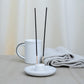 Marble Serenity Incense Holder White